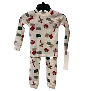 Child of Mine by Carters Kids Christmas Pajama Set Thermal Holiday Print Size 3T